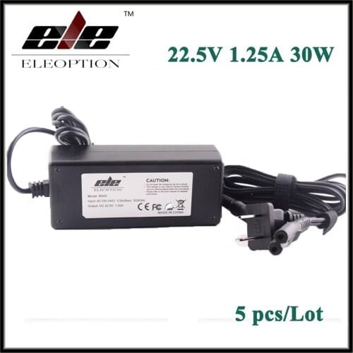 5x Eleoption 22.5V 1.25A 30W Power Adapter Charger for Irobot Roomba 400 500 600 700 Series 532 535 540 550 560 562 570 580