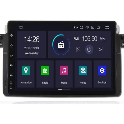 9"Android 10 GPS Navigation For BMW E46 M3 Rover 75 Coupe 318/320/325/330/335 Car Radio Multimedia DVD Player Stereo