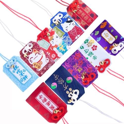 Japanese Style Temple Blessing Bag Wish Charm For For Love Success Wealth Safety And Health Japanese Shrine Lucky Amulet