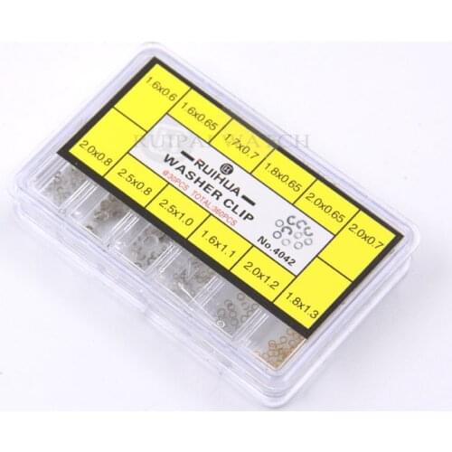 Free Shipping 360 Assortment of Chrono Watch Push Button Washer Clip Calendar Disk Watch Parts