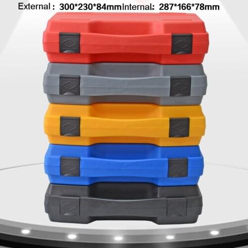 Tool case Plastic safety box Photographic instrument Tool box Hardware toolbox Impact resistant sealed box with pre-cut foam