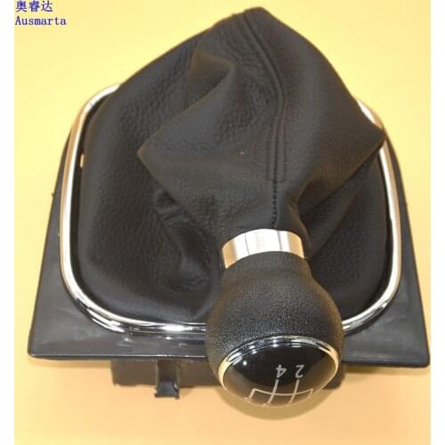 NEW Black 6 Speed Gear Shift Knob For Golf MK6 Scirocco 1KD711113A 2004 - 2015