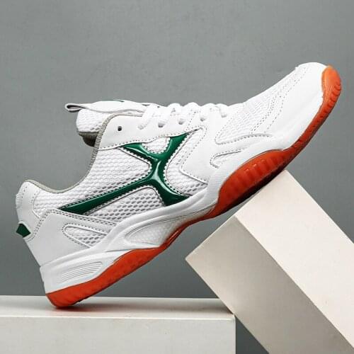 2021 New Mens Womens Badminton Shoes Breathable Big boy Indoor Court Shoes Anti Slip Unisex Badminton Shoe Brand Walking Sneaker