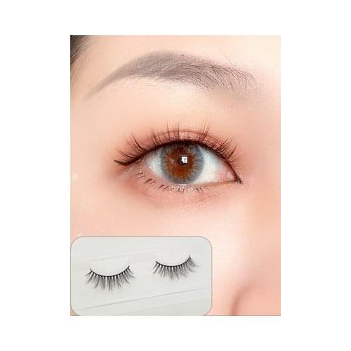 New Style 100% Mink hair Real siberian 3D Mink Fur natural thick messy Clustefalse eyelash individual Eyelashes fashion fake