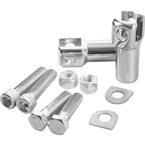 Motorcycle Rear Passenger Footrest Support Bracket For 00 - 18