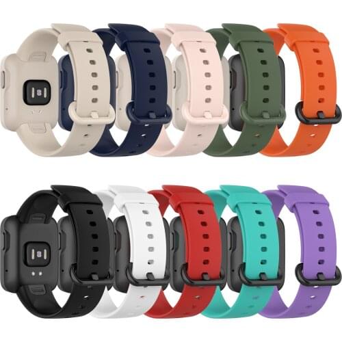 Smart Watch Strap Soft Premium Silicone Replacement Watch Band For Men Women Wrist Strap For Xiaomi Redmi Mi Watch Lite