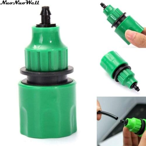 NuoNuoWell Garden Water Hose Quick Connector Fitting For Pipe 1/4'' 3/8'' Micro Hose Car Washing Tools