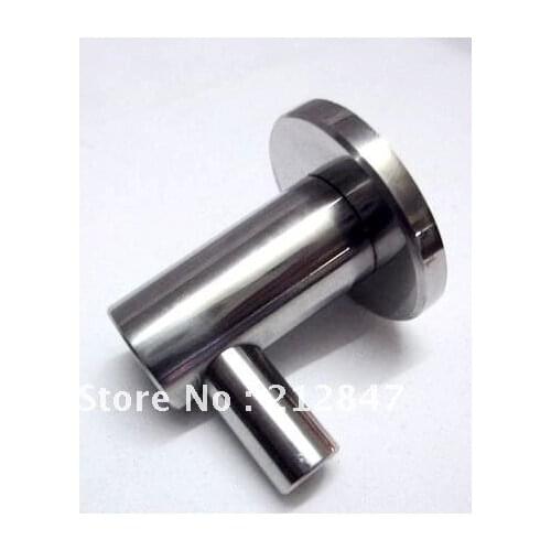 Bathroom and Home Round Base Hook Hanger L Shaped Silver Tone for Handbag Clothes Robe free shipping