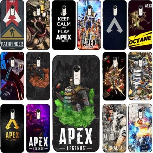 YNDFCNB Hot new game Apex Legends Smart Phone Case for RedMi 4X 5 plus 5 6 7 8 9 A 6pro Go K20 cover