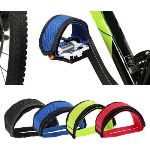 1Pc Bicycle Beam Cycling Pedals Bands Feet Set with Straps Beam Foot Cycling Bike Anti-slip Bicycle Pedals Beam Strap Belt