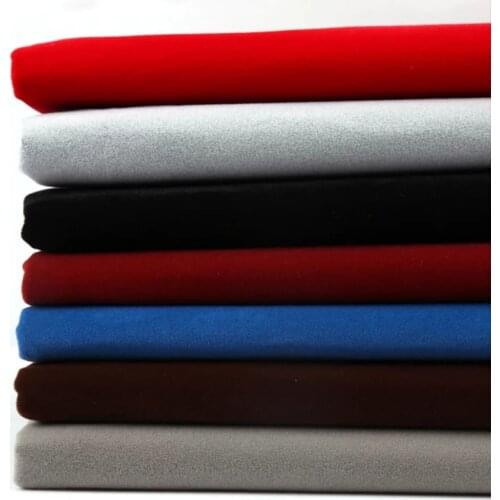 150x50cm Adhesive Flannel Self-adhesive Fabric Flocked Fabric Counter Drawer Jewelry Thickening Multi-color with Glue Flannel