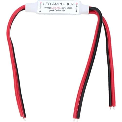 5pcs Mini LED Amplifier for 3528 5050 LED Strip Light DC 5-24V Drop shipping