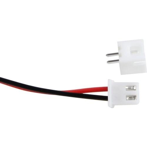 50 Sets JST XH 2.5 2 Pin Battery Connector Plug Female Male With 150MM Wire Q6PD