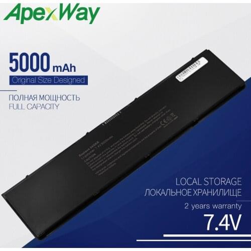 Apexway 7.4V 5000 mAh Laptop Battery for Dell Latitude E7420 E7440 E7450 Series 3RNFD 34GKR V8XN3 G95J5 0909H5 0G95J5 5K1GW