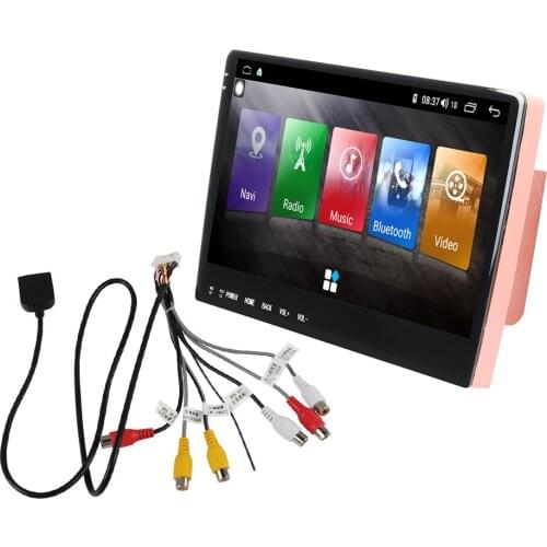 Car Radio Navigator Accessories RCA Output Cable Video Player External Common Harness Wiring Connector Adaptor Cable