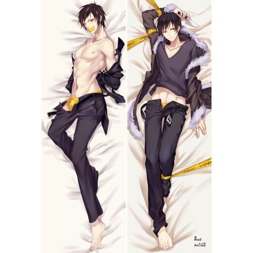 Anime DuRaRaRa!! Characters Orihara Izaya & Heiwajima Shizuo & Ryugamine Mikado Hugging body Dakimakura pillowcase