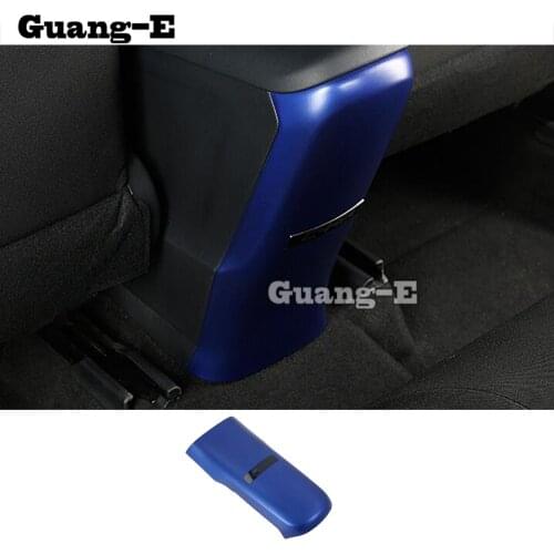 Car Sticker Storage Trim Rear Back Upside Air Conditioning Outlet Vent Hoods Parts 1pcs For TOYOTA C-HR CHR 2017 2018 2019 2020