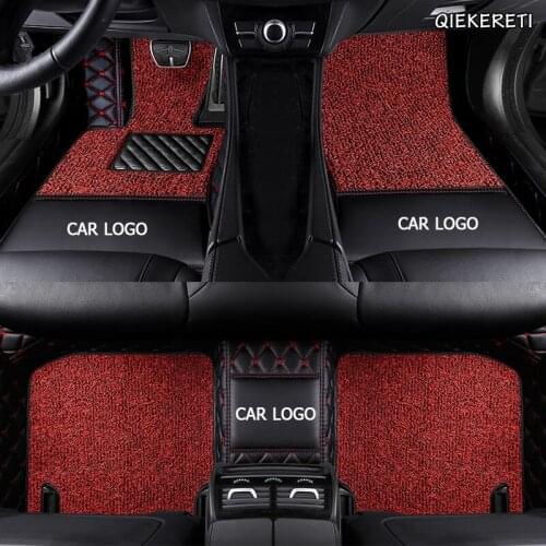 Custom car floor mats for Toyota 86 CHR CROWN Zelas Previa Land Cruiser Prado WISH Venza Fortuner Sienna Tundra auto foot mat