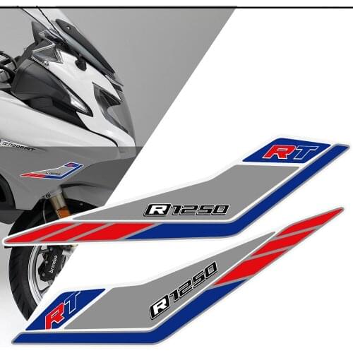 Tail Side Panniers Luggage Cases For BMW R 1250 R1250RT R1250 RT Trunk Tank Pad Protection Guard Knee Fairing Fender Stickers