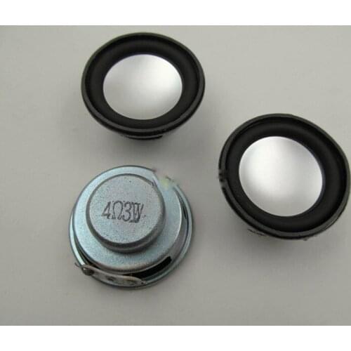 1pcs 40mm 4Ω 3W Full range speaker Loudspeaker Portable Home Audio parts 4ohm
