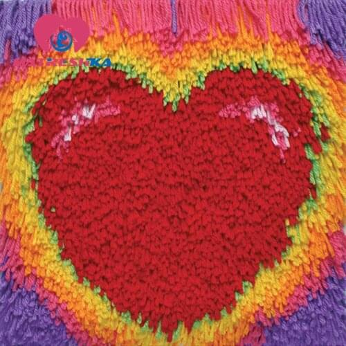 For lover latch hook cross-stitch pillow latch hook kits embroidery carpet do it yourself embroidery pillow Foamiran for crafts