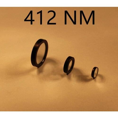 412 NM Wholesale narrow band filter narrow band filter band pass filter can be customized wavelength diameter