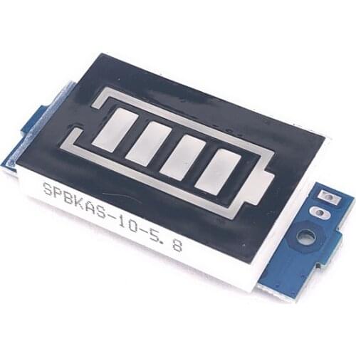 1S 2S 3S 4S Single 3.7V Lithium Battery Capacity Indicator Module 4.2V Blue Display Electric Vehicle Battery Power Tester Li-ion