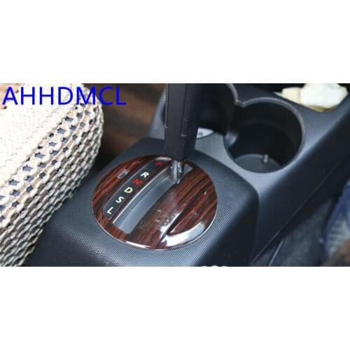 Car Interior Mouldings Modification Decorative Trim Frame Interior Sequins Wooden Color For Fit 2004 2005 2006 2007