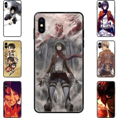 Buy Japanese Anime Attack On Titan For Galaxy A70 A71 A70E A5 A6 A7 A8 A10 A10S A20 A20S A20E A21S A30 A30S A40 A50 Black Soft