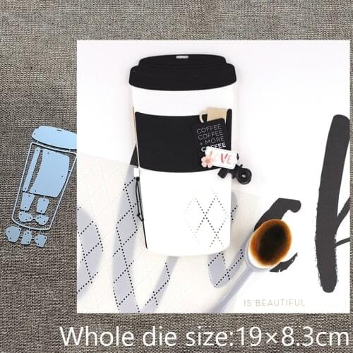 New Design Craft Metal stencil mold Cutting Dies Cake kettle cup decoration scrapbook die cuts Album Paper Card Craft Embossing