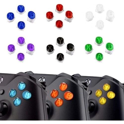 4pcs Repair Part Replacement Button Kit For XBOX ONE / Slim S ones / Elite Wireless Controller xboxone Gamepad ABXY Accessories