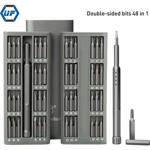 48 in 1 Laptop Camera Screwdriver Set with 24 Alloy S2 Steel Bits Repair Tool Kit for Smartphone Phone XIAOMI