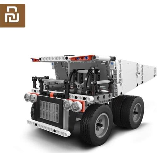 Xiaomi Onebot Mine Truck Building Blocks Pure Mechanical Transmission Control Made of 500 Pieces High Simulation Model