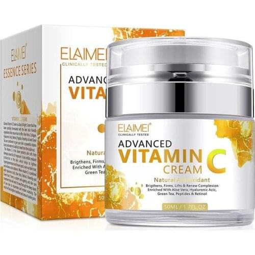 VC Whitening Cream Repair Fade Freckles Remove Dark Spots Anti Wrinkle Brightening Anti-Aging Whitening Moisturizing 50g