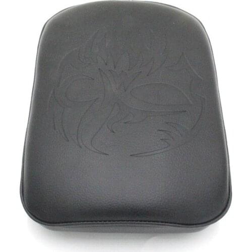 Motorcycle Rear Passenger Cushion 6 Suction Cups Pillion Pad Suction Seat For Harley Dyna Sportster Softail Touring XL 883 1200