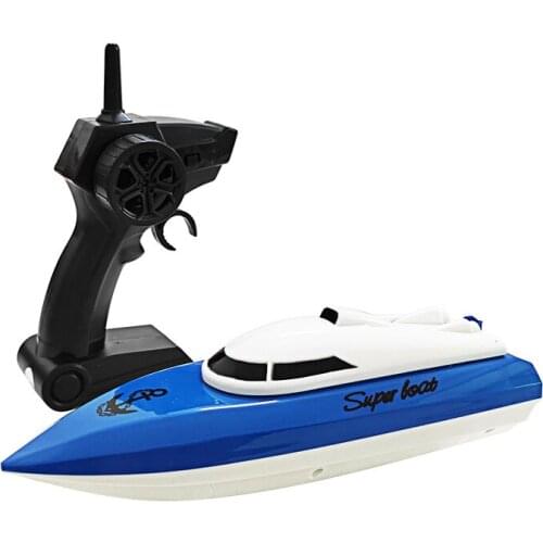 RC Toy Speedboat for Child 2.4G Wireless High Speed Remote Control Electric Boat Model Water Toy Boy Gift Wholesale Dropshipping