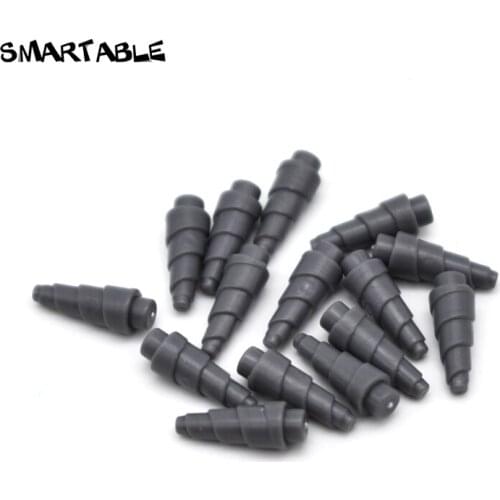 Smartable Unicorn Horn with Spiral Building Block Brick MOC Part Toy For Kids Compatible Major Brands 85922/34078 50pcs/Lot