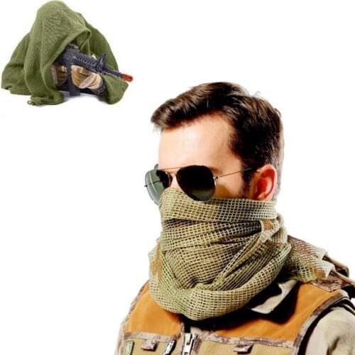 Hiking Hunting camouflage Scarves Rifle Wrap rope commando Tactical square scarf camouflage ne 190*90cm