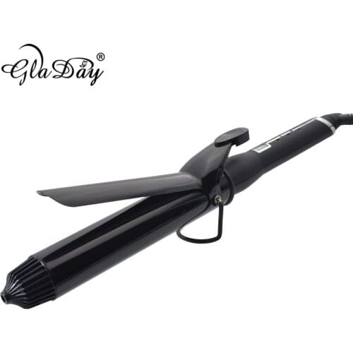 2018 New Arrival Hair Curler Iron Hair Curlers Rollers Ceramic Hair Curling Iron 38 mm with LCD Digital Temperature Display