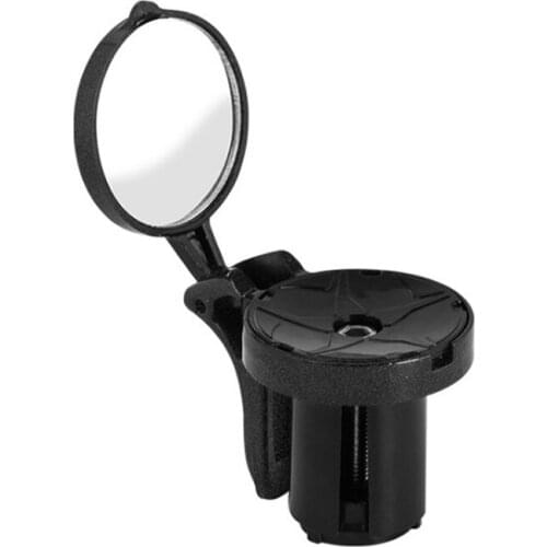 Bike Rear Mirror Road Mountain Cycling Adjustable Degree Bicycle Handlebar Rearview Plug Rear View Mirror Bicycle Accessories