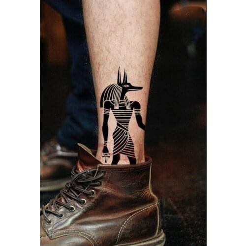 Temporary Tattoo Sticker Ancient Egypt totem body art tatto Water Transfer Fake Tatoo Flash tattoos Waterproof 10.5*6cm