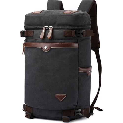 High Grade Canvas Backpacks Men Large Superior Vintage Outdoor Hiking Camping Travelling Design Durable New Trend Classic