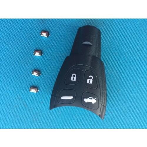 ZABEUDEIR For SAAB 93 95 9-3 9-5 Replacement Remote Key FOB CASING SHELL with 4 pcs micro switches