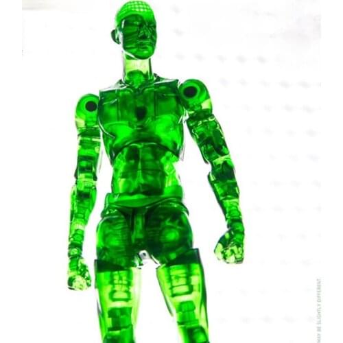 DAMTOYS 1/12 DPS06 OBSIDIANMAN DPS07 JADEITEMAN Collection Action Figure