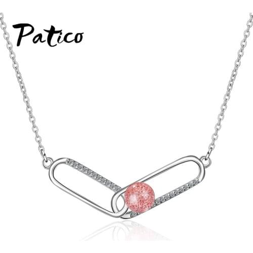 Drop Shipping Fashion Women Charms CZ Cubic Zircon Ball 925 Sterling Silver Necklaces & Pendants Jewelry Gift For Women Girls