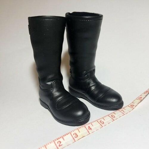 1/6 Scale Black Shoes boots Model For 12" Male Action Figure Doll Toys