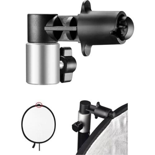 1pc Photo Video Photography Studio Reflector Disc Holder Clip Clamp for Light Stand