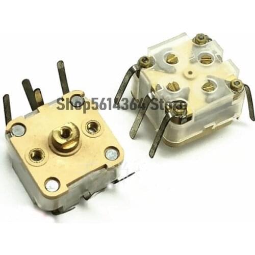 2 Pcs 443DF 20-126pF Medium Variodence​r Adjustable Capacitor for Radio