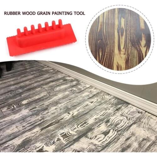 2PCSHome Decoration Appliance Wall Texture Art Painting Tool Set Imitation Wood Grain Paint Roller Brush Wall Painting Tool Sets