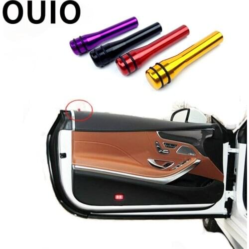 2Pcs Car Door Lock Knob Pull Pins Aluminum Alloy for Volkswagen Polo 6r golf 7 gti caddy VW Passat B8 Mercedes Benz W203 W212